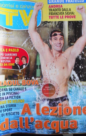 TV Sorrisi e Canzoni n°10 2011 Raul Bova Cover - Luca Argentero [M15]