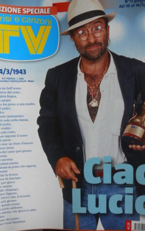 TV Sorrisi e Canzoni n°11 2012 Numero Storico Morte di Lucio Dalla [D5]