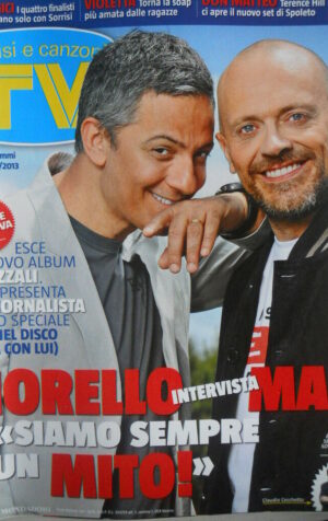 TV Sorrisi e Canzoni n°22 2013 nuovo alblum di Max Pezzali - Violetta  [M15]