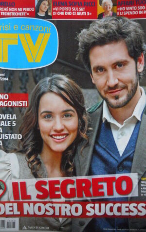 TV Sorrisi e Canzoni n°25 2014 Il Segreto Megan Montaner Alex Gadea [C70]