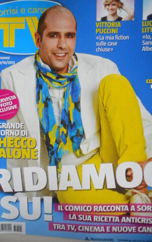 TV Sorrisi e Canzoni n°41 2013 Checco Zalone speciale - Vittoria Puccini  [C95]