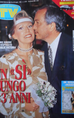 TV Sorrisi e Canzoni n°29 1995 Brenda Epperson - Remo Girone Victoria [D6]