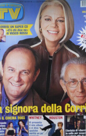 TV Sorrisi e Canzoni 2 2003 Speciale Vasco Rossi - Muccino - Moglie Corrado D21