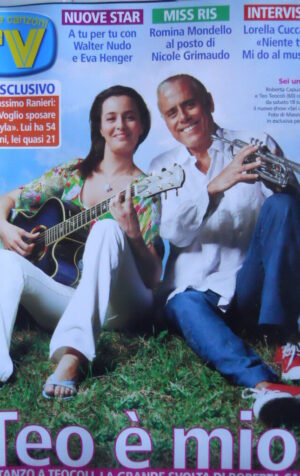 TV Sorrisi e Canzoni 25 2005 Roberta Capua Massimo Ranieri Lorella Cuccarini D16