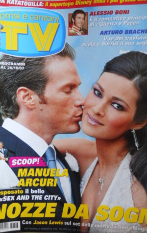 TV Sorrisi e Canzoni 43 2007 Manuela Arcuri Bruce Springsteen Patti Sciala D14]