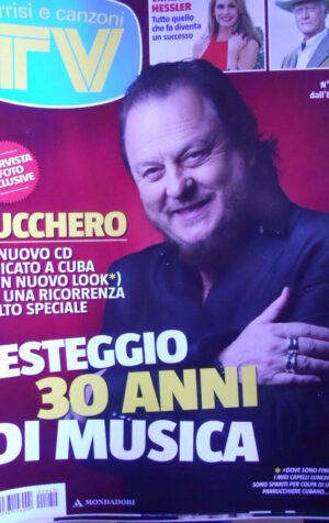 TV Sorrisi e Canzoni 50 2012 Addio a Larry Hagman Vanessa Hessler Zucchero [D19]