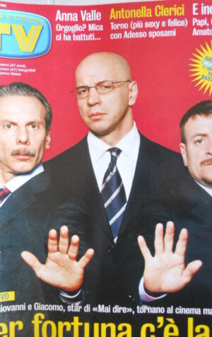 TV Sorrisi e Canzoni n°15 2004 Anna Valle Antonella Clerici Aldo Giovanni  [D10]