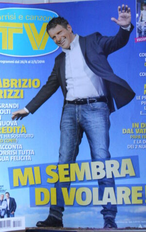 TV Sorrisi e Canzoni n°17 2014 Albano - Mina - Frassica [D18]