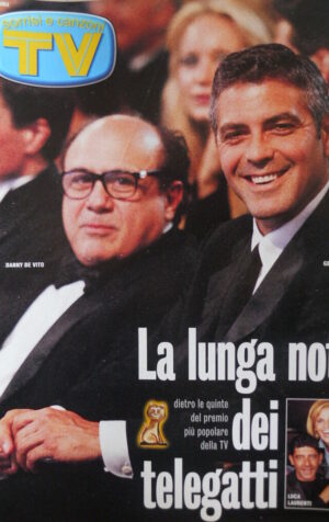 TV Sorrisi e Canzoni n°22 2000 George Clooney Danny De Vito [D14]