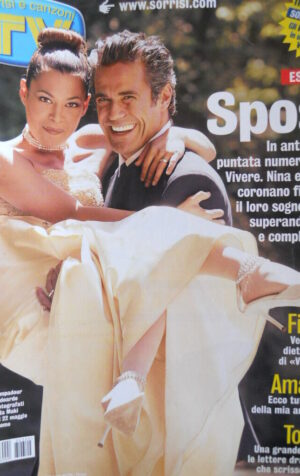 TV Sorrisi e Canzoni n°24 2003 Tortora 20 anni dopo Viva Chile Intillimani [D13]