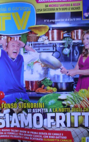 TV Sorrisi e Canzoni n°25 2011 Eli Canalis Mara Venier Checco Zalone  [D16]