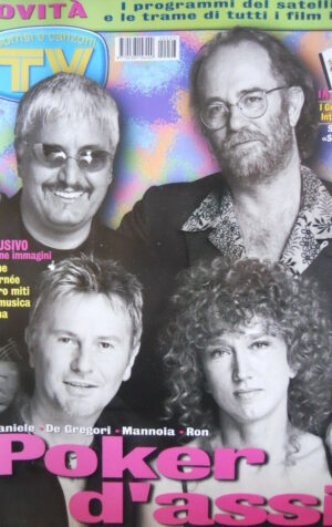 TV Sorrisi e Canzoni n°27 2002 Pino Daniele Fiorella Mannoia F. De Gregori [D14]