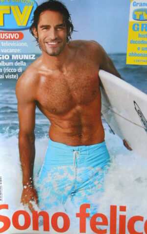 TV Sorrisi e Canzoni n°29 2005 Sergio Muniz - Pietro Taricone [D13]