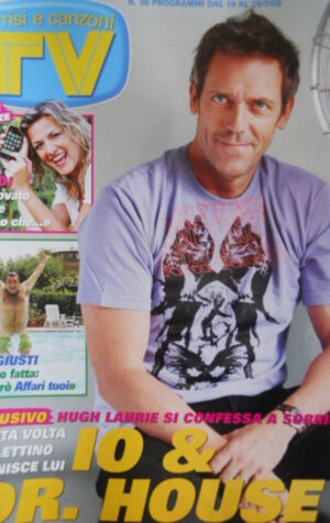 TV Sorrisi e Canzoni n°30 2008 Irene Grandi Elena Santarelli Elisa Canalis [D13]