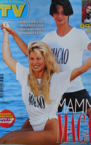 TV Sorrisi e Canzoni n°32 1997 Alba Parietti - Samuele Bersani Batman  [D12]