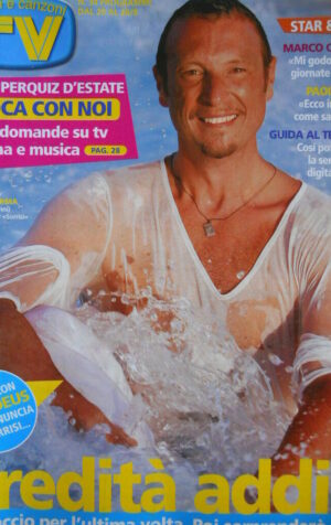 TV Sorrisi e Canzoni n°34 2005 Maddalena Corvaglia - Paola Perego Amadeus [D10]