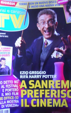 TV Sorrisi e Canzoni n°34 2011 Giorgia - Ttò - Albano Garrisi  [D16]