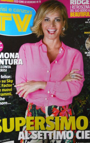 TV Sorrisi e Canzoni n°35 2012 Simona Ventura George Michael Luca Argentero[D21]