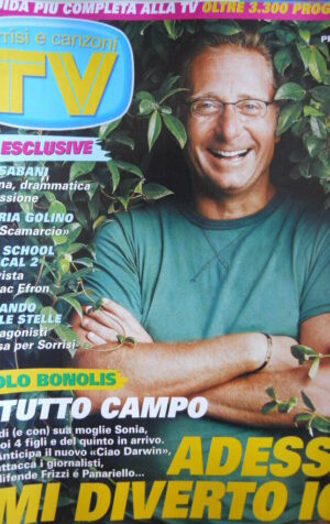 TV Sorrisi e Canzoni n°38 2007 Valeria Golino Gigi Sabani paolo Bonolis [D15]