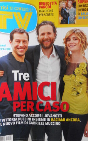 TV Sorrisi e Canzoni n°4 2010 Jovanotti Stefano Accorsi Vittoria Puccini [D22]
