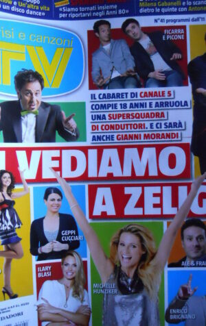 TV Sorrisi e Canzoni n°41 2014 Loretta Goggi Jovanotti Spandau Ballett [D17]