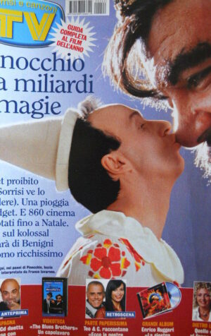 TV Sorrisi e Canzoni n°42 2002 Roberto Benigni Ivana Spagna Bosè [D15]