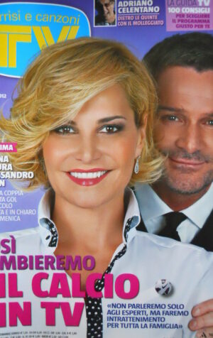 TV Sorrisi e Canzoni n°43 2012 Adriano Celentano Simona Ventura Ilary Blasi[D21]