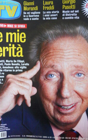 TV Sorrisi e Canzoni n°44 2003 Mike Bongiorno Laura Freddi Gianni Morandi  [D11]
