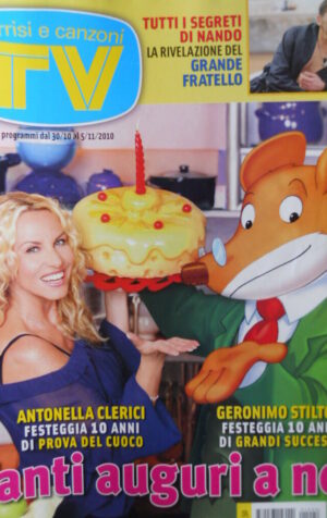 TV Sorrisi e Canzoni n°44 2010 Belen Rodriguez Alex Zanardi Angelina Jolie [D22]