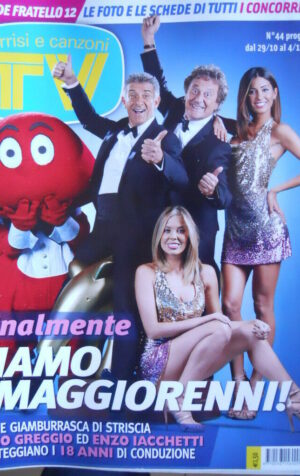 TV Sorrisi e Canzoni n°44 2011 Antonacci Virna Lisi Vanessa Hessler Nannini[D18]