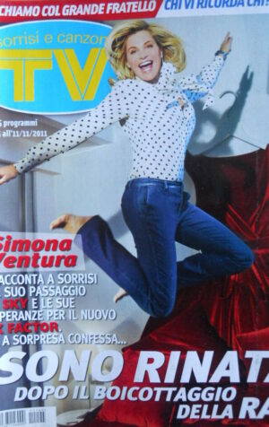 TV Sorrisi e Canzoni n°45 2011 Lady Gaga Cremonini Grignani Marcuzzi [D18]