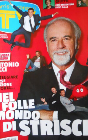 TV Sorrisi e Canzoni n°45 2012 Antonio Ricci - Il nuovo James Bond 007  [D13]