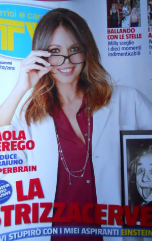 TV Sorrisi e Canzoni n°49 2013 Paola Perego - Papa Francesco Sanremo 2014[D17]