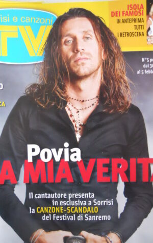 TV Sorrisi e Canzoni n°5 2010 Gianluca Grignani Povia Jovanotti [D22]