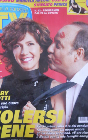 TV Sorrisi e Canzoni n°52 2007 Manuela Arcuri - Speciale Ilaria D'Amico [D14]