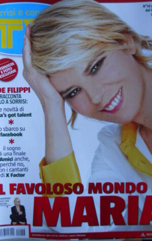 TV Sorrisi e Canzoni n°53 2012 Maria de Filippi Franco Battiato  [D17]