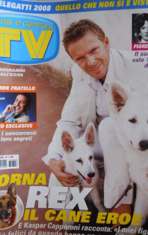 TV Sorrisi e Canzoni n°6 2008 Federica Sciarelli - Speciale Grande Fratello[D10]