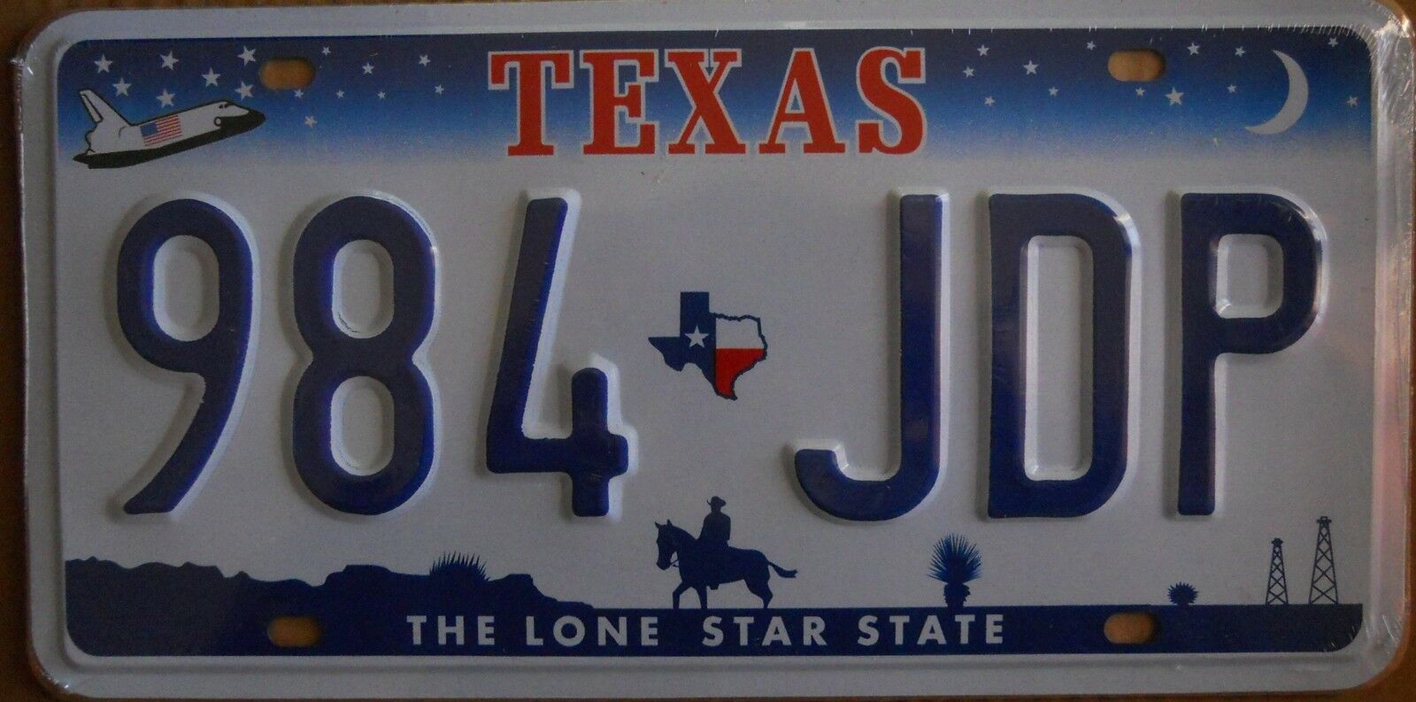 Targa Americana TEXAS 984 JDP THE LONE STAR STATE 31x16 cm - Più basso di EBAY