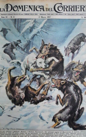 Domenica Del Corriere n°11 1957 Victoria Shaw - Antonio Fogazzaro [D23]