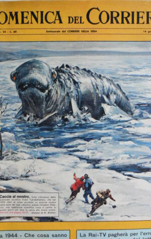 Domenica Del Corriere n°24 1964 Morte di renato Dall'Ara - Manuel Fangio [D24]
