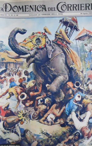 Domenica Del Corriere n°35 1959 Mario Togliani - Pittore Fujita [D23]