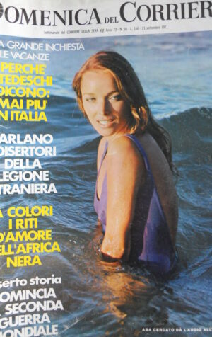 Domenica Del Corriere n°38 1971 Il Laboratorio di Carlo Rambaldi  [D24]