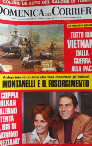 Domenica Del Corriere n°45 1972 Sylvie Vartan Franco Franchi e Ingrassia [D24]