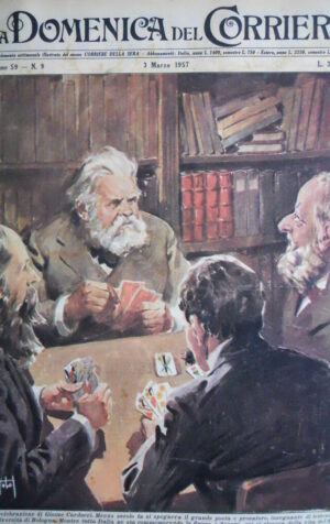 Domenica Del Corriere n°9 1957 Jayne Mansfiled - Cover Giosuè Carducci [D23]