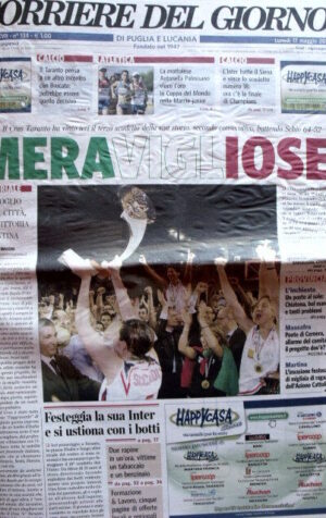 Corriere del Giorno 17-05-2010 CRAS TARANTO BASKET FEMMINILE SCUDETTO [GS-13]