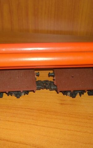 Carro Bilico doppio LIMA HO Anni 70 made in Italy   [TR99-55]