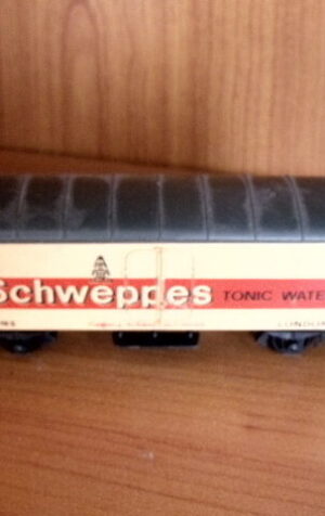 Carro Ferroviario LIMA HO Schweppes Tonic Water   [TR99-69]