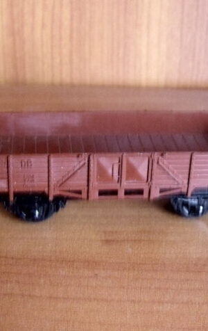 Carro Trasporto Merci DB LINZ 6074 TRIX made in W. Germany  [TR99-107]