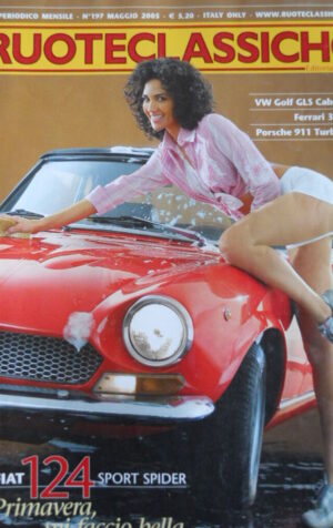 Ruoteclassiche n°197 2005 Ferrari 333 SP VW GOLF GLS Cabriolet Porsche 911 [P48]