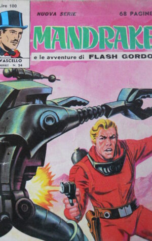 Mandrake e le avventure di Flash Gordon n?24 1971 ed. Spada  [G253]